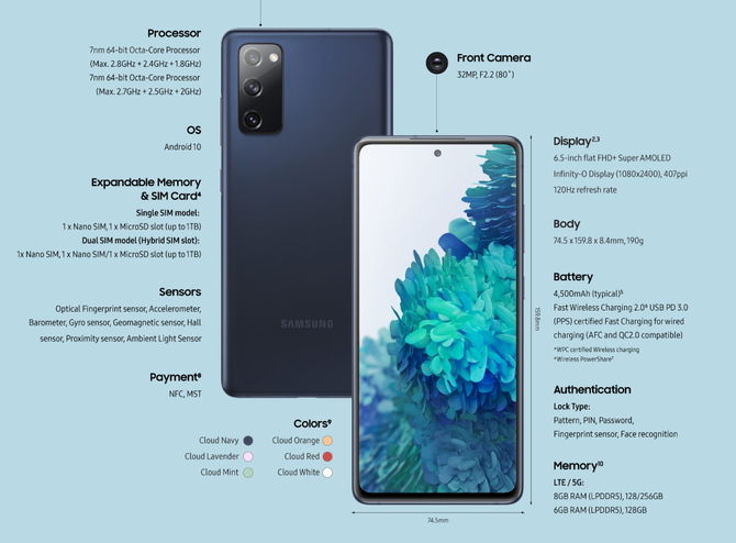 三星s20fe正式发布为粉丝量身打造