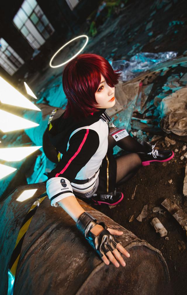 明日方舟 能天使cosplay|明日方舟_新浪新闻