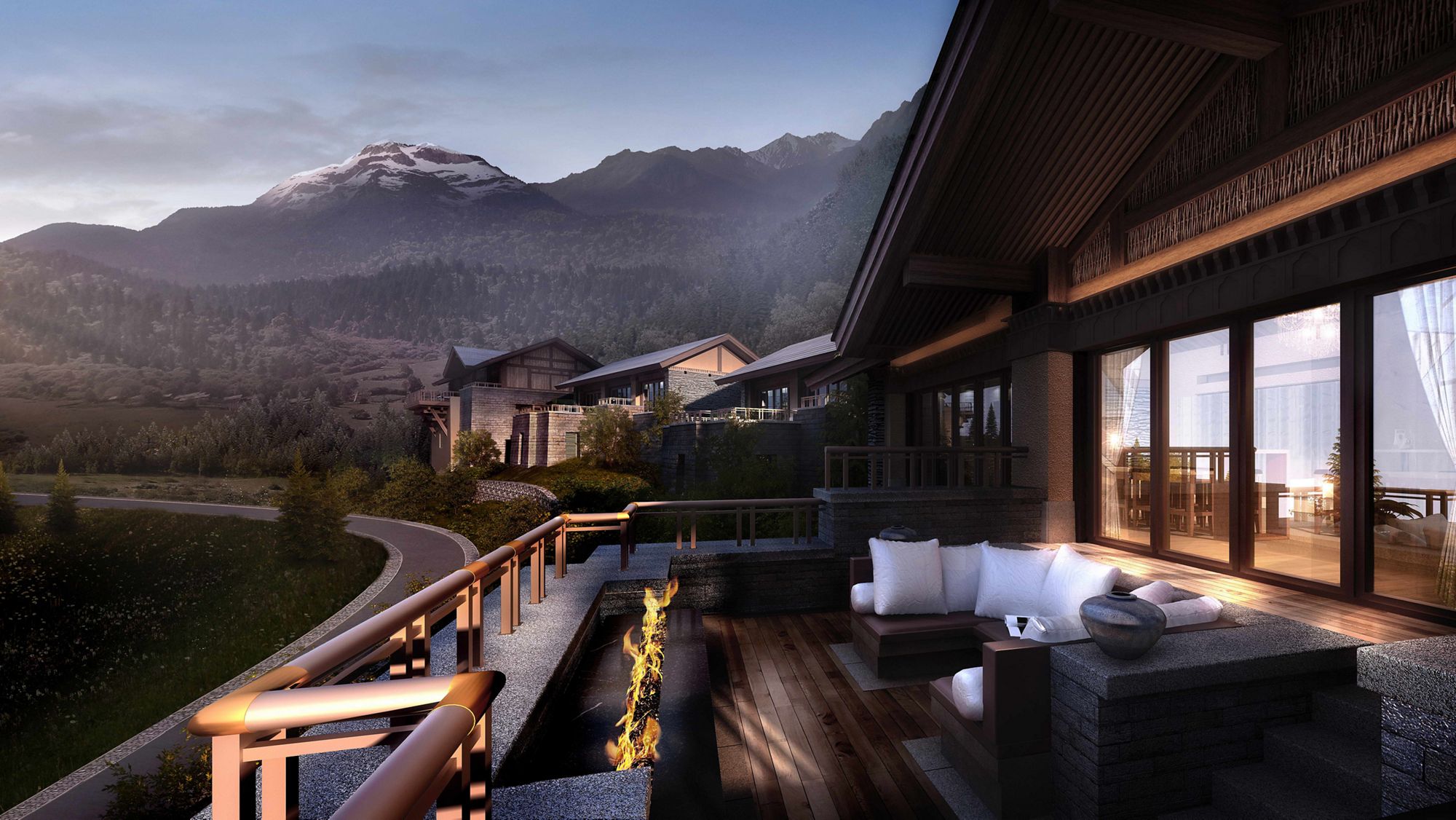 九寨沟丽思卡尔顿隐世度假酒店官宣,这家一波三折的酒店物业终于盖棺