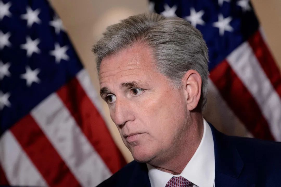 资料图片:2018年11月14日,在美国华盛顿国会山,凯文·麦卡锡出席