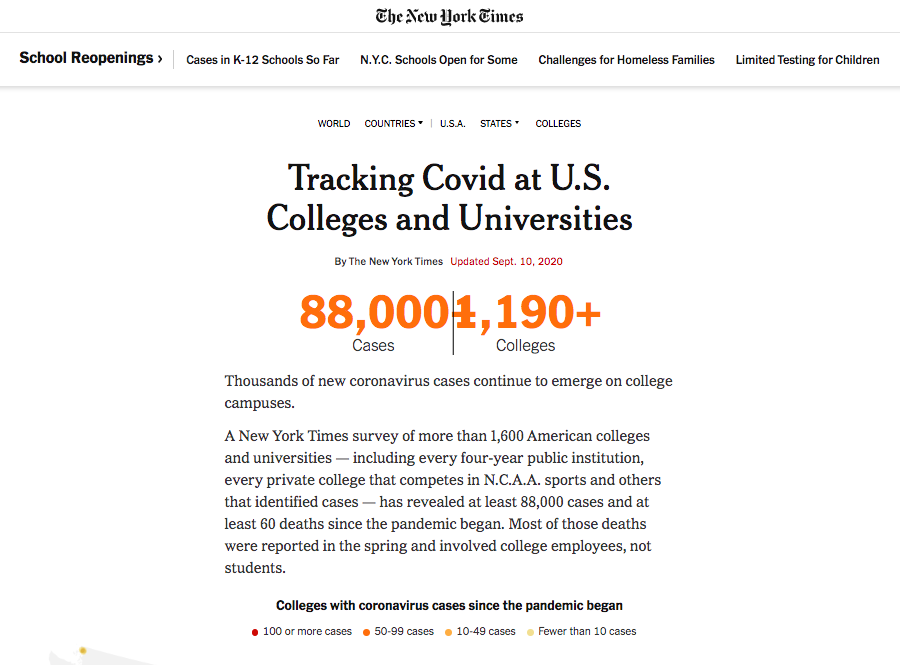 北美观察丨疫情下的美国校园:疫情疯狂 学校更疯狂