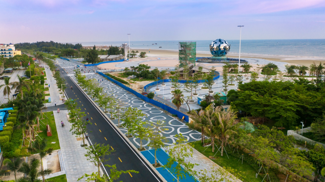 抢先看向国家级旅游度假区靠近的北海银滩变了样