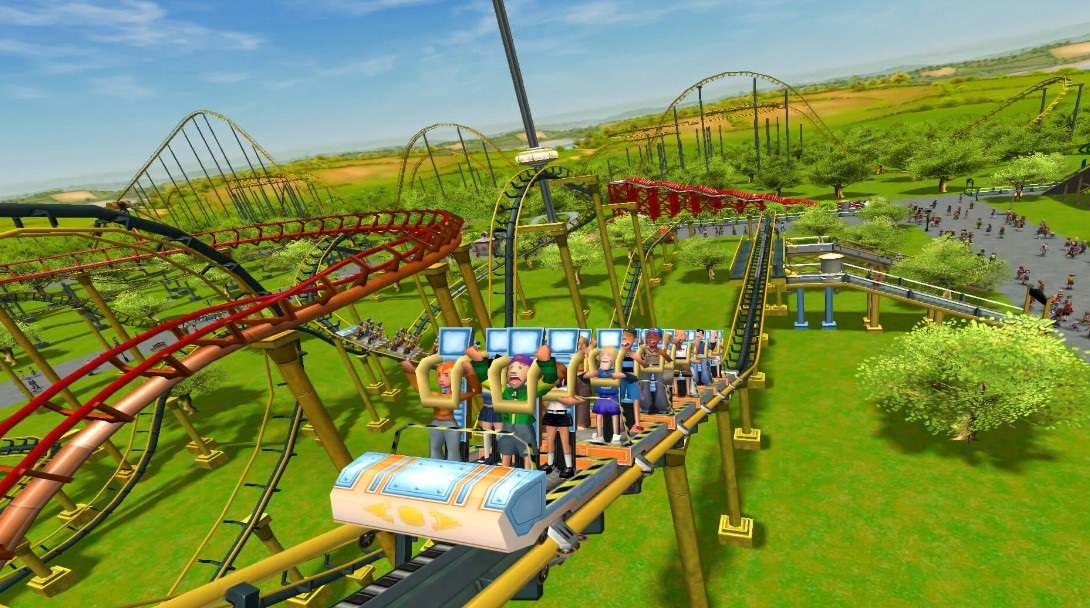 喜加一!epic 免费领取策略模拟游戏《过山车大亨 3:完全版》