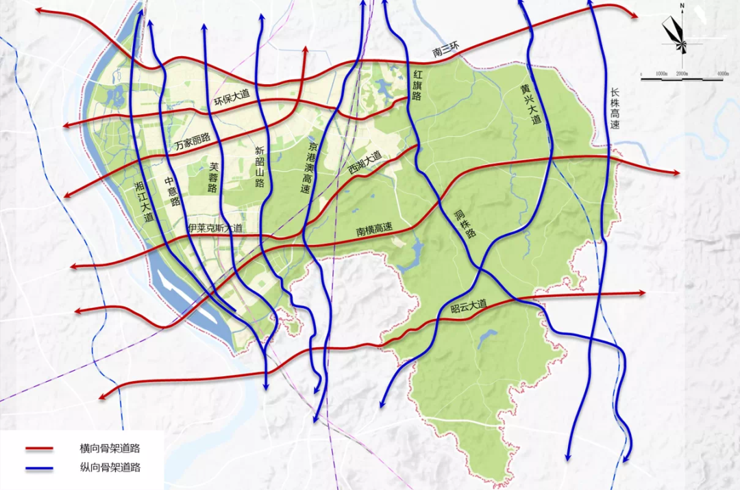 合龙长沙又一城市主干道