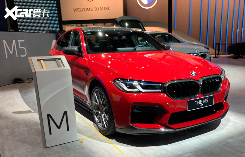 北京车展 新款宝马m5 雷霆版正式上市
