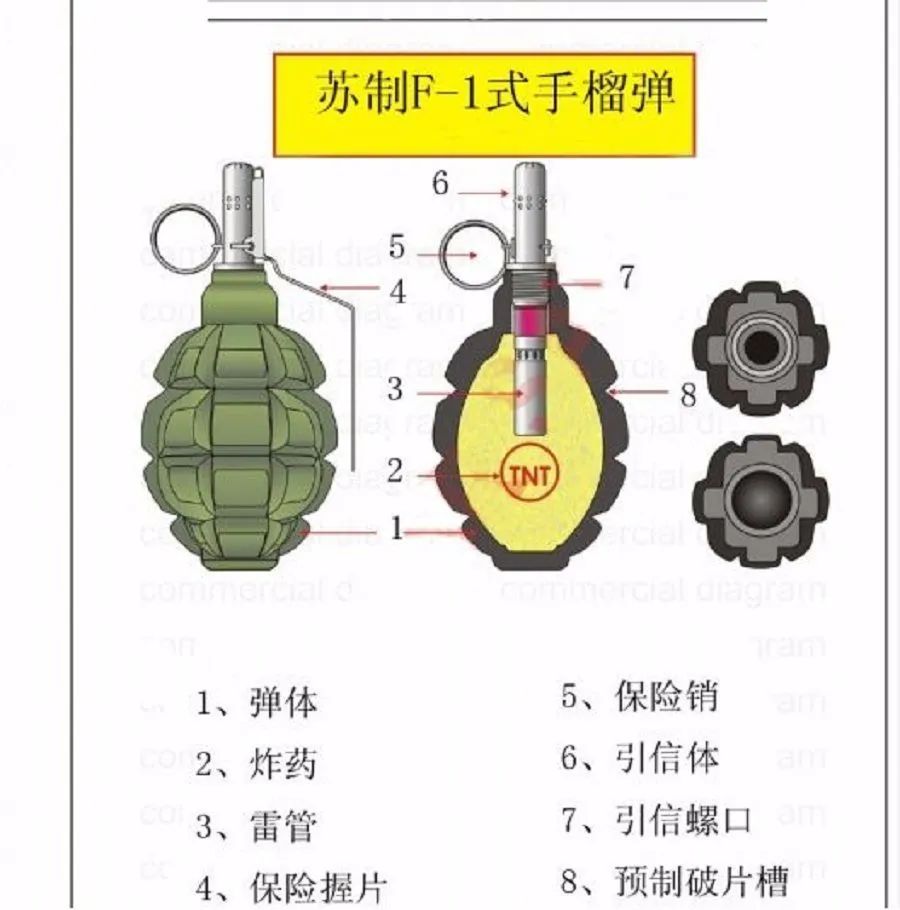 同样是一枚手榴弹,你能分得清,哪个是进攻式,哪个是防御型?|手榴弹_新浪新闻
