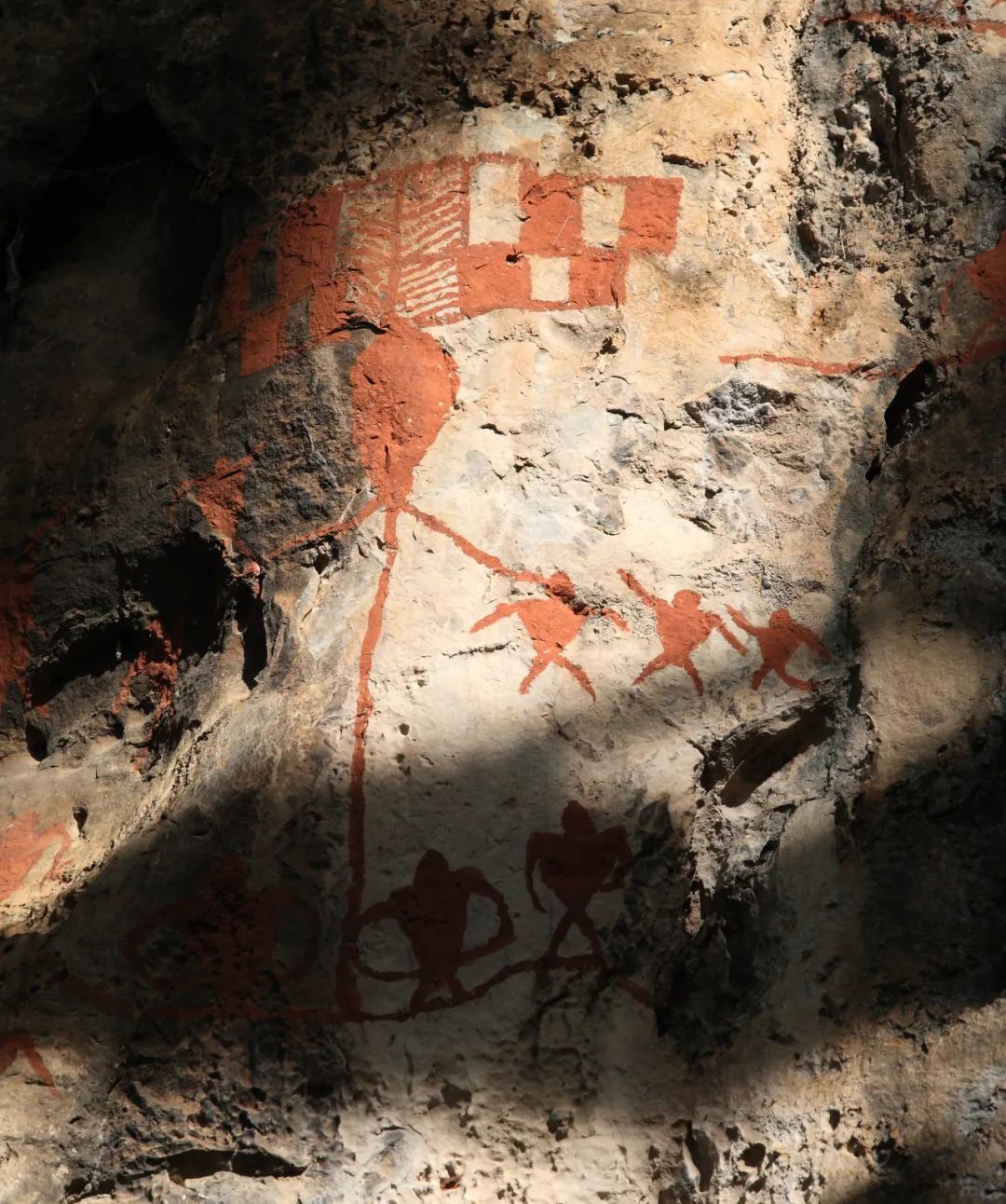 沧源崖画.张彤 摄