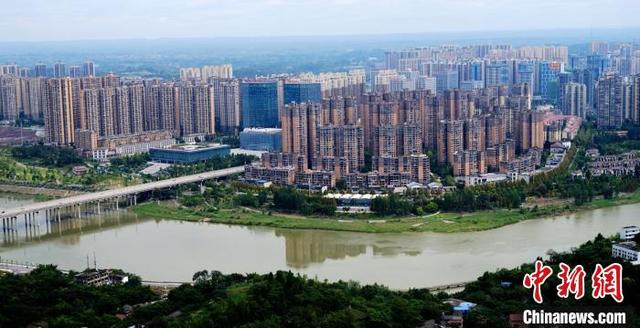 空中聚焦成渝主轴线上的城市——四川内江