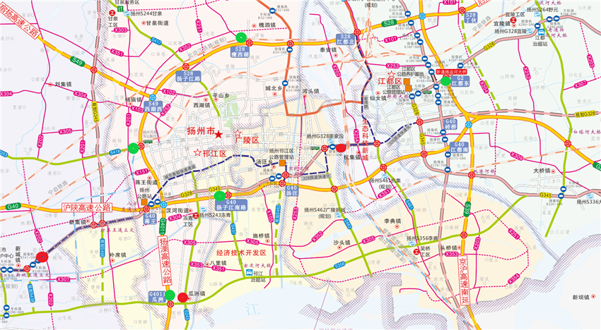 扬州路网2020年国庆中秋双节出行服务指南