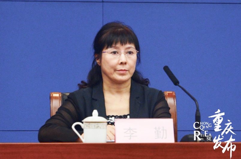 李勤介绍相关情况 龚浩月 摄