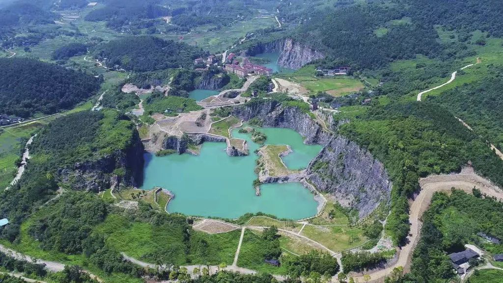 銅鑼山礦山公園 渝北區委網信辦供圖