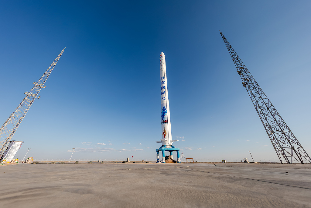 星际荣耀双曲线一号首飞.来源:人民视觉