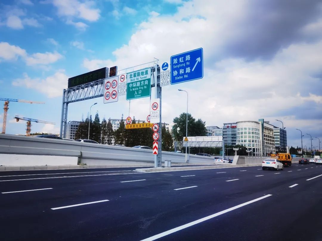 提示北翟路外环线中环线地面道路明起全面恢复双向通车