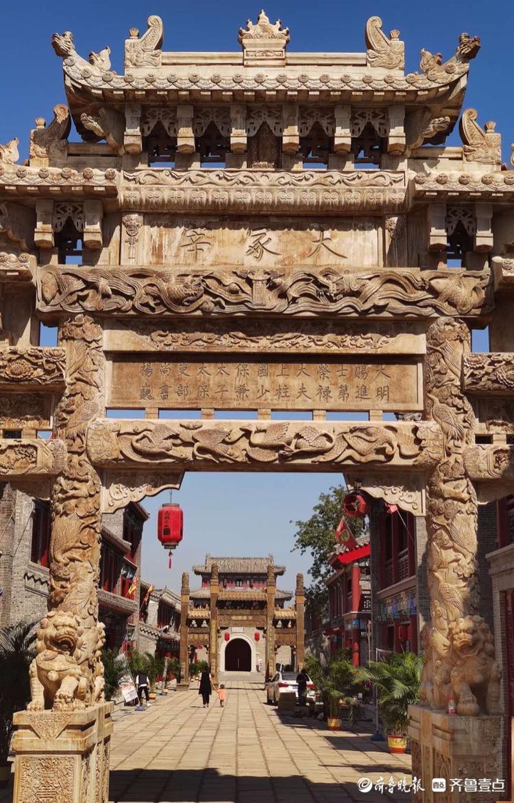 无棣古城牌坊多