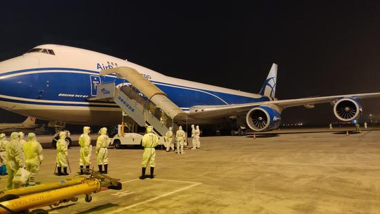 千余头丹麦原种猪坐包机入川 创四川种猪引进数量纪录