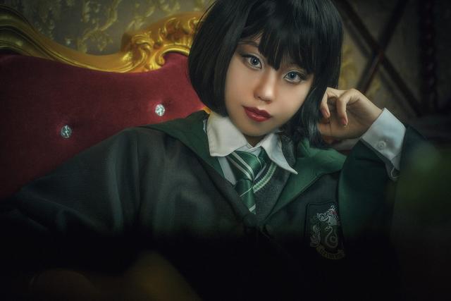《哈利·波特》潘西·帕金森cosplay
