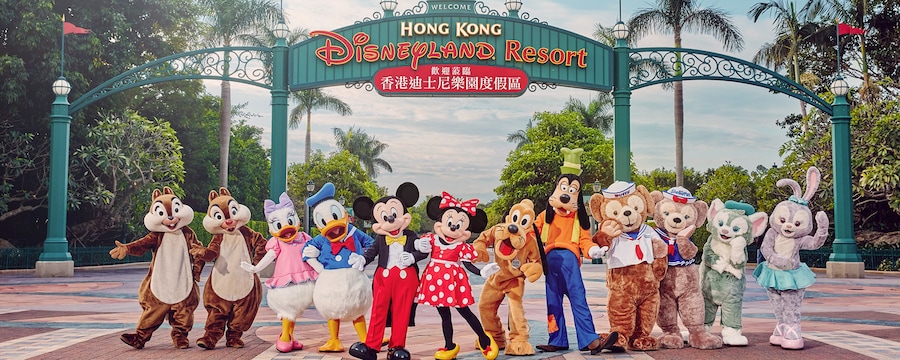 图/香港迪士尼乐园官网截图
