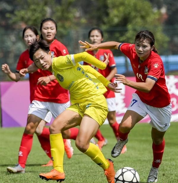 当日,在2020年中国足球协会女子足球超级联赛第四轮比赛中,江苏苏宁