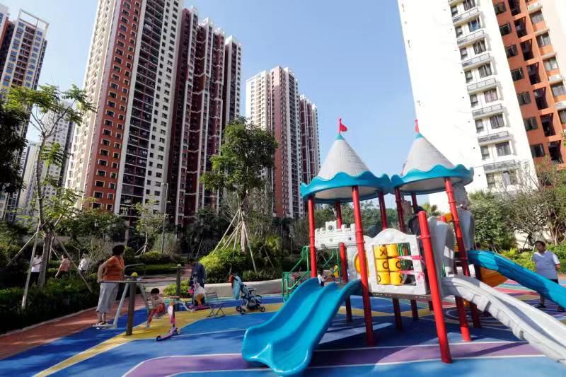 图为呈祥花园二期项目,位于龙岗区坂田街道坂李大道与中浩二路交会处