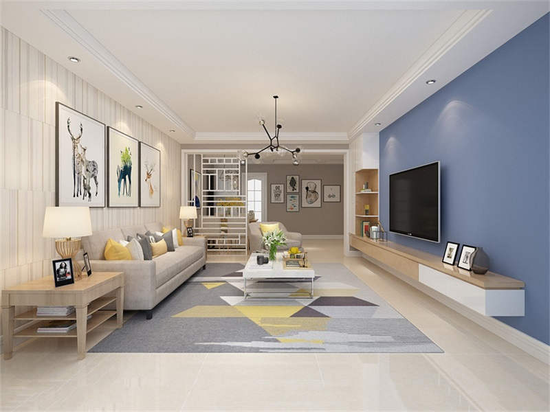 房子装修现代风格设计,135㎡三居室,全屋气质有格调,让人羡慕