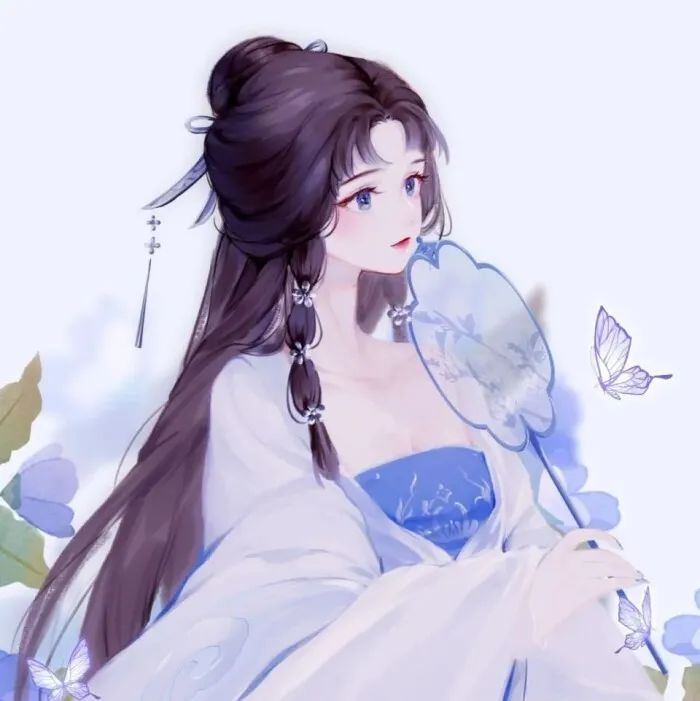 古风女生头像|霜雪落满头,也算是白首