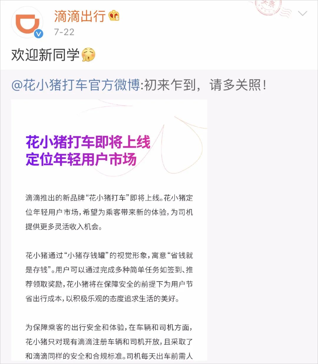 花小猪打车涉嫌违规多地叫停