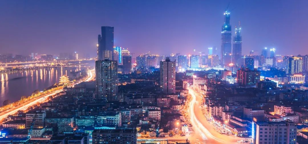 长沙夜景(图片来源 / 图虫)