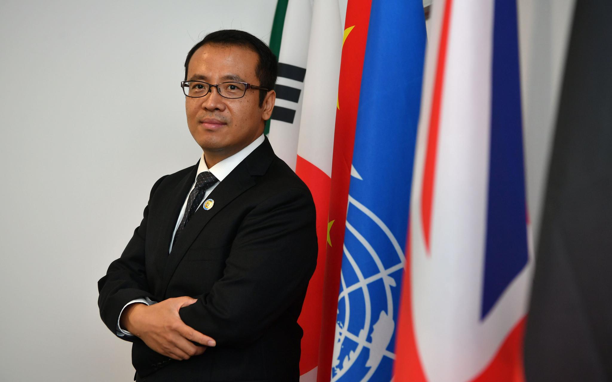 中国联合国采购促进会秘书长王栩男服贸会是推广中国品牌的契机