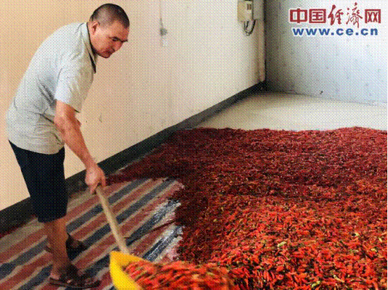 农户在车间工作。经济日报-中国经济网记者张雪/摄