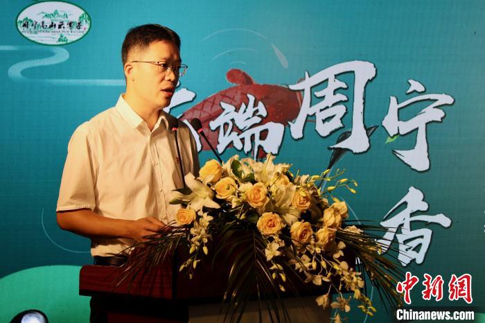 周宁县长黄桂诚表示,茶产业一头连着千万茶农,一头连着亿万消费者