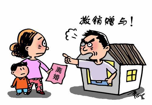 离婚时说好房子赠儿子,前夫竟以"赠与可反悔"为由收回承诺|房产|离婚