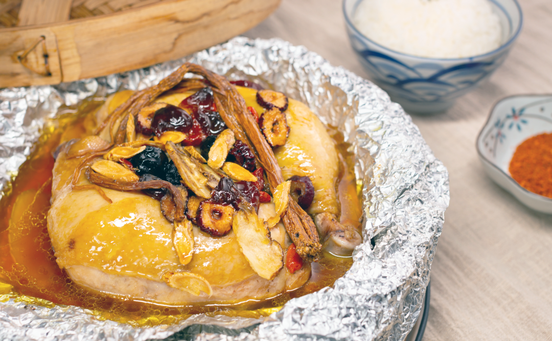 94想学【药膳蒸鸡】的陛下包子就给你们