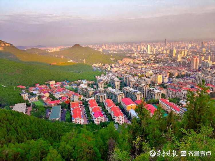 济南燕子山,青山拥抱着家园