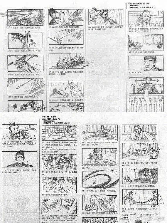 徐克分镜手稿:被导演事业耽误的漫画大师丨鲜赏