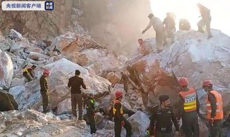 巴基斯坦开普省大理石矿山发生事故 至少11人丧生