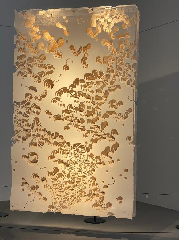 叹为观纸创意无限当代纸艺术作品巡展亮相南京