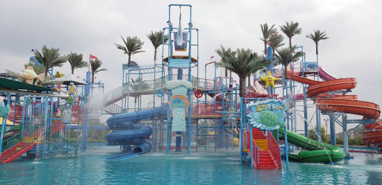 嘉禾山自然风情区嘉山悠乐谷水上乐园项目.