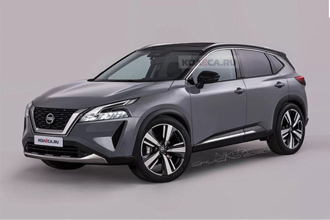 全液晶仪表/悬浮中控屏 全新日产逍客内饰谍照