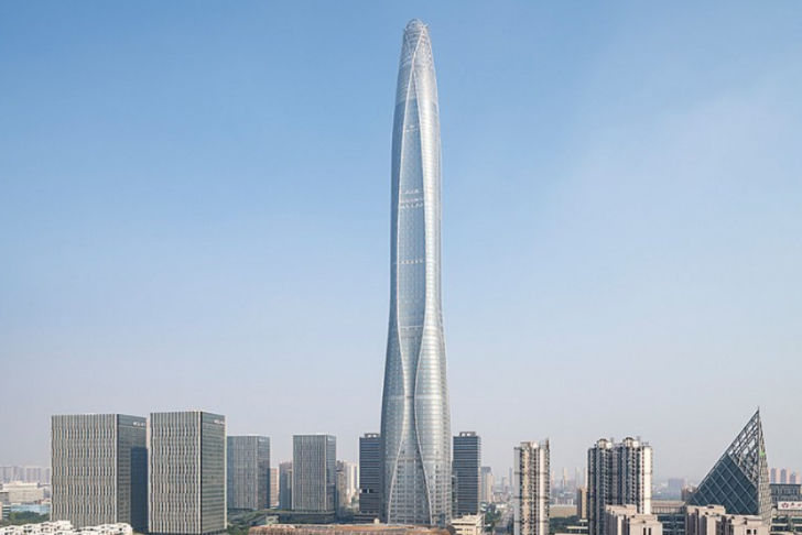 天津一地标走红问鼎中国长江以北第一高楼称津沽棒