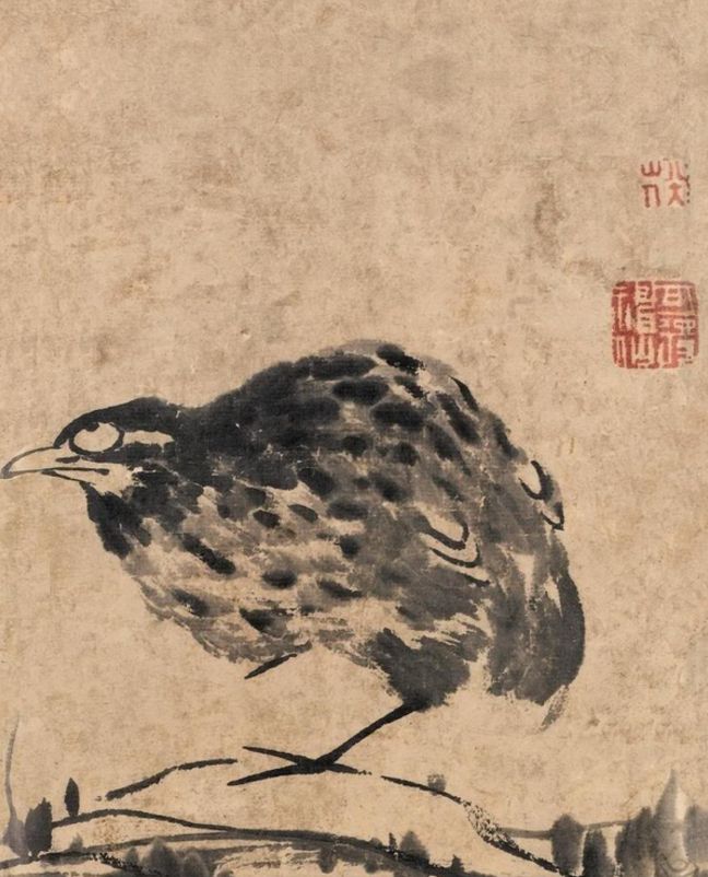 八大山人花鸟画欣赏