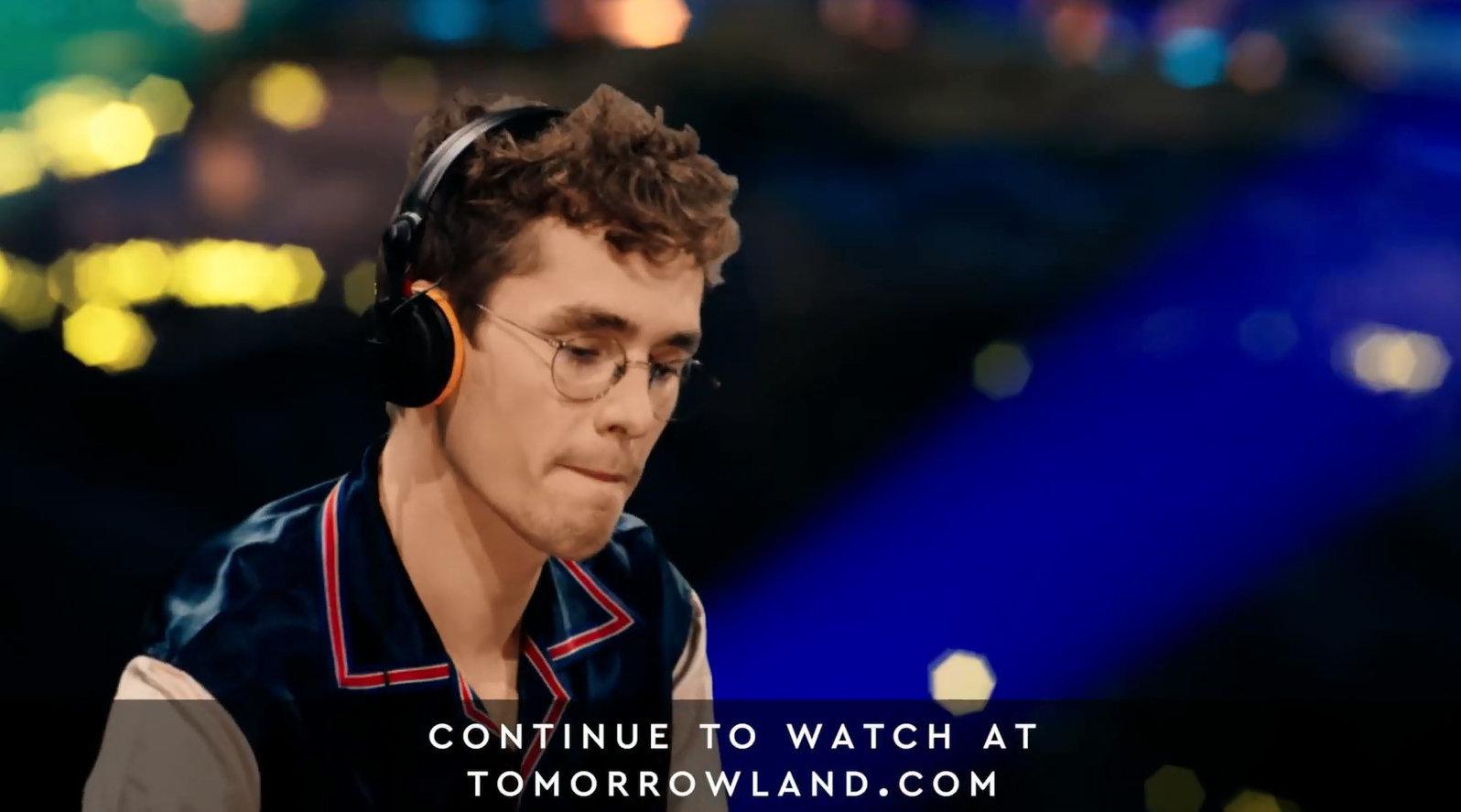 失频lost frequencies最新出席tomorrowland跨年版数字音乐节现场