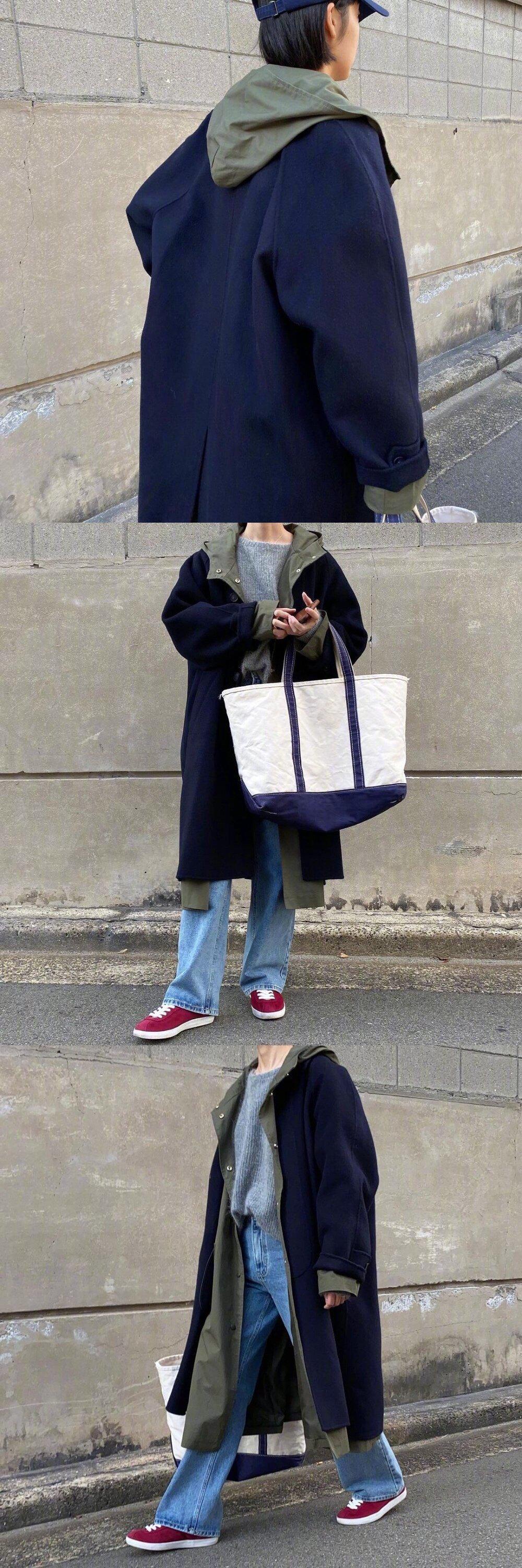 日本时尚博主,简洁耐看的穿搭教科书