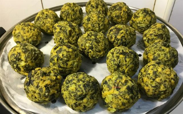 加上一碗豆面,做出的食物竟然能这么好吃|豆面|西兰花|菜团子_新浪