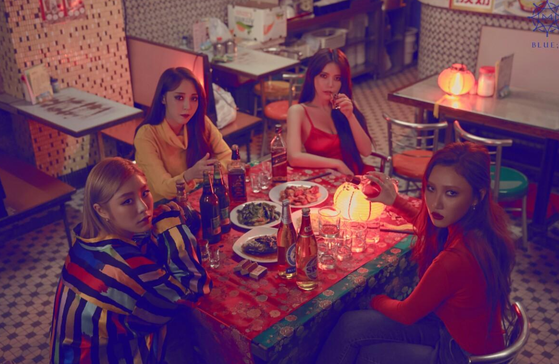 继中国结变韩国结之后,mamamoo又抄《倩女幽魂》称之为东洋风