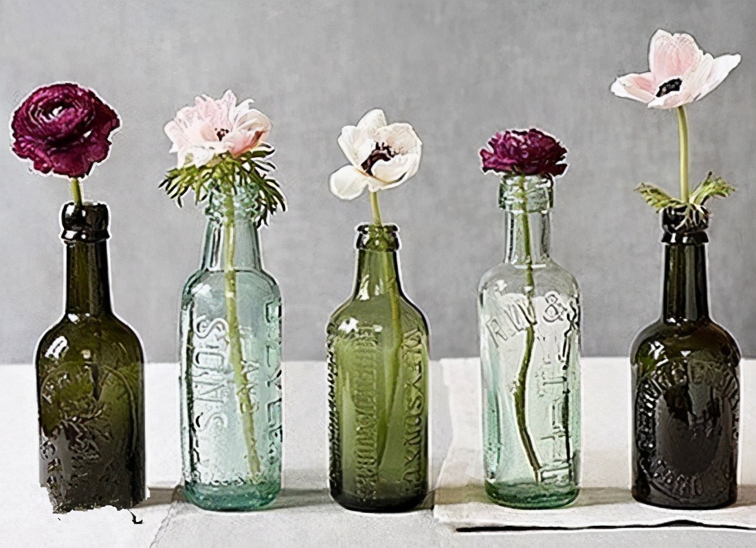 废旧的玻璃瓶留好了,改造一下有大用途!