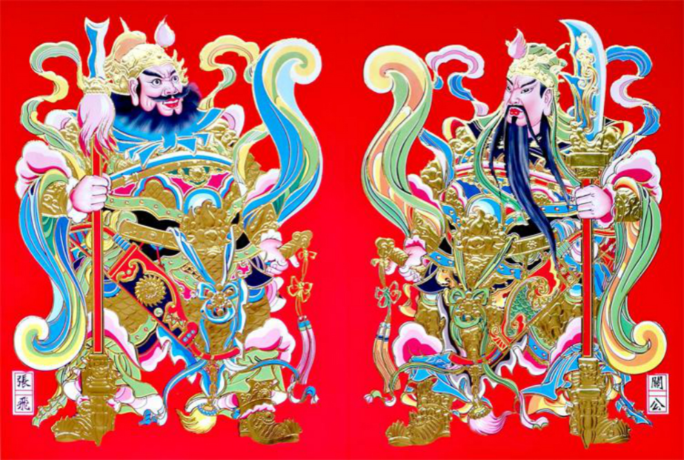 古代八位门神，两位名字常被叫错：李雪健演的宋江也叫错了门神？