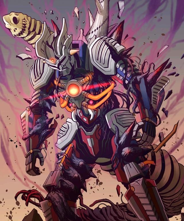 泽塔奥特曼歼灭机甲兽设计图和皮套存在出入依旧令人畏惧