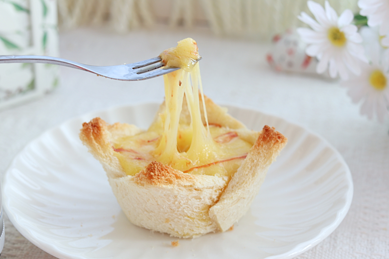 芝士玉米吐司杯,精致美味的早餐点心,大人小孩应该都喜欢吧