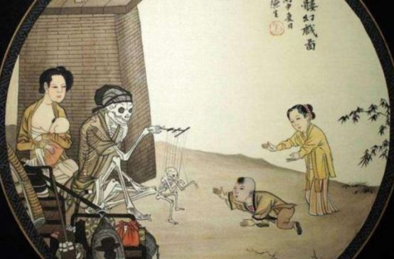 故宫有一副宋朝时期的鬼画因画中图案诡异至今无人能看懂