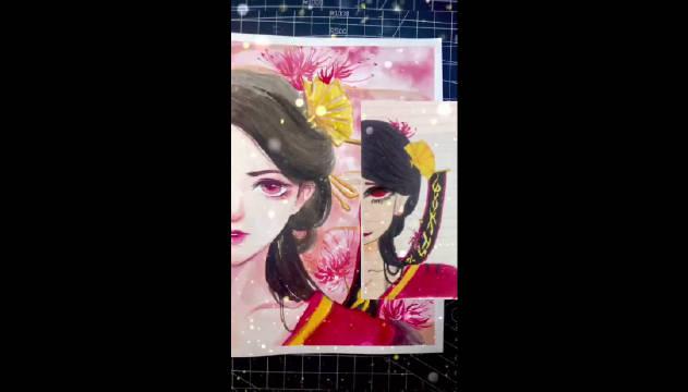 糖水桃老师的改画作品，想象力也是画画的重要部分~_新浪新闻